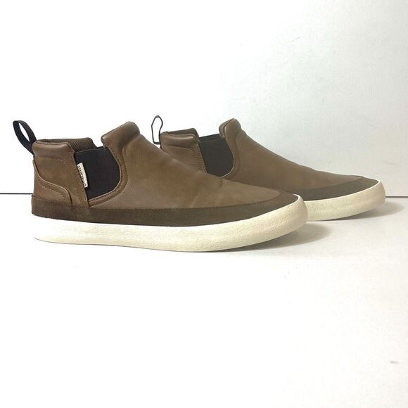 Staheekum Shoes Brown Comfort Casual Suede Leather Men's Size 9 Sneakers Slip On - Picture 3 of 11